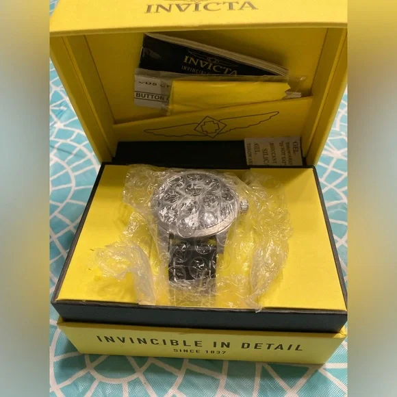 💛TODAY***$65***NWT Invicta men’s “Flame-Fusion Crystal” watch. - Picture 2 of 11